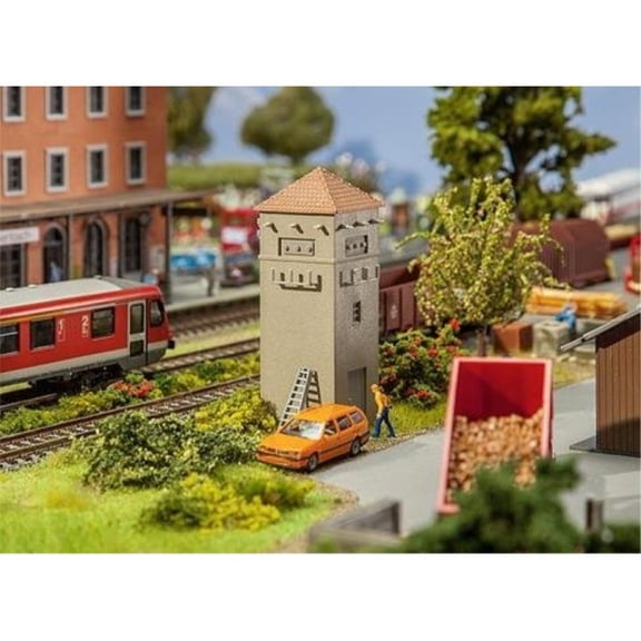 faller 120261 sm substation with point roof ho scale building kit