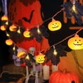 thumbnail image 3 of Taicans Fall Decorations for Home Maple Leaf Pumpkin Lights,10 LED Pumpkin String Light 10ft Waterproof Orange Jack-O-Lantern Lighted Pumpkins for Mantel Porch Indoor Outdoor Decor, 3 of 4