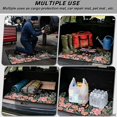 thumbnail image 3 of KUIFORTI Floral Dragonfly Car Trunk Liner 29" x 39" Washable Trunk Protective Mat Vehicle Interior Accessories Easy to Clean Dustproof Fits Most Sedan & SUV, 3 of 7