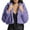 Purple, variant on jobturf Womens Cropped Jacket Fashion Faux Furs Winter Coats Long Sleeve Going Out Tops Comfy Warm Fuzzy Open Front Cardigan Casual Outerwear