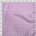 thumbnail image 4 of oneOone Cotton Silk Purple Fabric Poker Card Quilting Supplies Print Sewing Fabric By The Yard 42 Inch Wide, 4 of 4