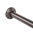 thumbnail image 5 of Utopia Alley Rustproof Wall Mounted L-Shaped Corner Rod Vertical Ceiling Support Bar, Bronze, 5 of 8