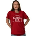 thumbnail image 4 of I Visited Kansas City Funny Souvenir Men's Graphic T Shirt Tees Brisco Brands X, 4 of 6