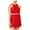 Red - newred, variant on Womens Beaded A-line Bodycon Dress