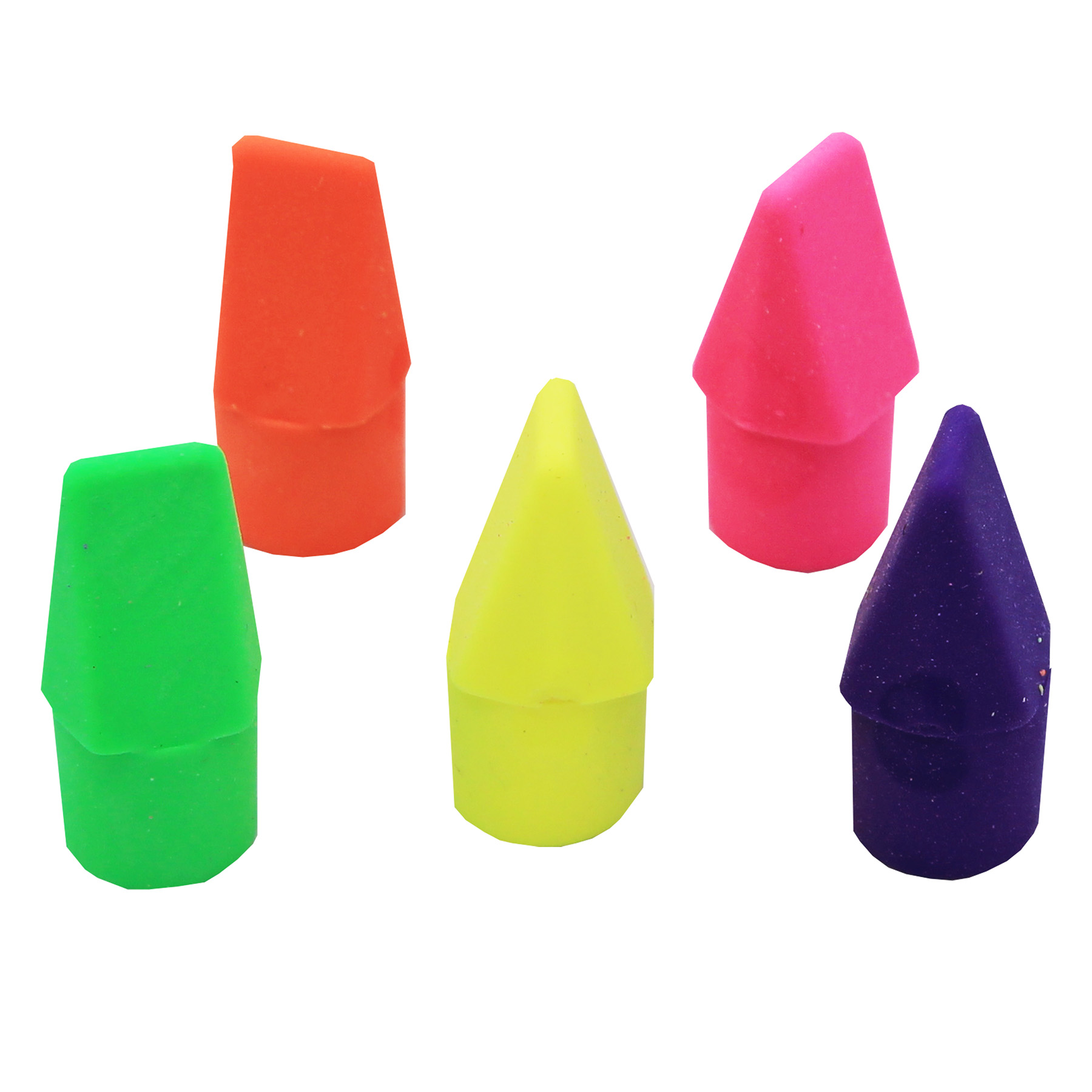 Moon Products Cap Eraser Bright Colors, 144 Per Pack, 5 Packs