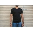 thumbnail image 4 of Cottmark Men’s V-Neck Classic Soft T-Shirt, Black, Size 3XL, 6-Pack, 4 of 5