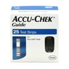 4 Pack Accu-Chek Guide Blood Glucose Test Strips 25 count each