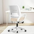 thumbnail image 3 of NEO CHAIR Ergonomic Office Chair, Lumbar Support Mid Back, Mesh Home Office Computer Desk Chair with Armrests, Beige, 3 of 10