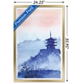 thumbnail image 3 of Temple Forest and Dawn Wall Poster, 22.375" x 34", Framed, 3 of 3