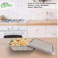 thumbnail image 6 of EcoQuality 40oz Disposable Bowls with Fiber Lids - Rectangular Compostable Sugarcane Fiber Biodegradable Paper Bowls Eco-Friendly Take Out Food Storage Containers, Microwave Safe, Meal Prep (100 PACK), 6 of 8