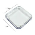 thumbnail image 5 of 10 Pieces Press on Nail Storage Box Acrylic Nail Storage Container Mini Artificial Nail Display Case False Nail Packaging Box for Nail Salon Clear, 5 of 7