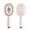Pink, variant on Electric Steam Brush, 3-in-1 Electric Spray Hair Brush with Detangling Comb, Anti-Static Hot Steam Hair Brush for Smoothing, Styling & Frizz Control, Portable Cordless Hair Tool