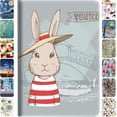 thumbnail image 1 of AmPm pour iPad Air 5e 2022 Air 4e 2020 Génération [ iPad Air 4 / Air 5 ] Profil Mince 10,9 Pouces avec Support à Angle de Vision Réglable Couverture Imprimée à Rabat - Oiseaux & Fleurs, 1 of 7