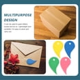 thumbnail image 3 of OUNONA 500Pack Assorted Color Plastic Opener for Packing Box and Envelopes 1.6*1.0*0.04in, 3 of 6