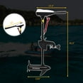 thumbnail image 5 of PEXMOR Electric Trolling Motor 36/46/55/86LBS Thrust Saltwater Transom Mounted w/LED Battery Indicator 8 Variable Speed for Kayak, Inflatable Fishing Boats, 5 of 8
