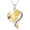03- Bee Sunflower, variant on Bee Necklace 925 Sterling Silver Heart Bee Necklace Bumblebee Jewelry Gifts for Women