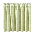 thumbnail image 2 of Feledorashia Cabinet Curtain, Short Cupboard Cover, Decorative Privacy Panel for Open Shelving Kitchen Cabinet Utility Nook and Storage Area, Soft Fabric Panel with Gathered Top Edge and Hooks, 2 of 7