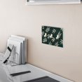 thumbnail image 5 of Yayeee Toggle Light Switch Wall Plate 2-Gang 4.56"x4.48" Decorative Outlet Cover, Beige Leaves, 5 of 7