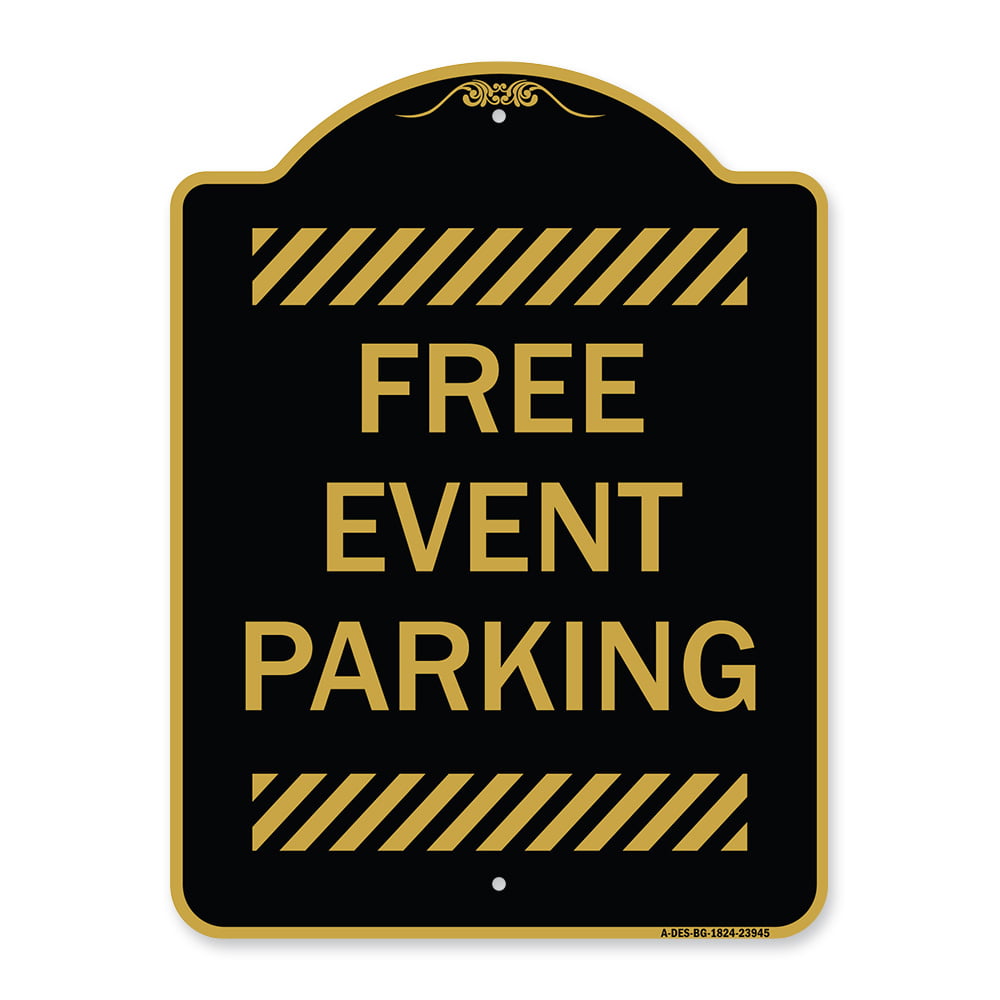 Event Parking signs $11.99 EACH 18x24 w/stand 