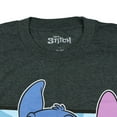 thumbnail image 3 of Disney Stitch T-Shirt Men's How About No Blue Alien Adult Tee, 3 of 5