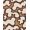 Brown, Pattern 1, variant on ODIKA 4' x 6' Machine Washable Non-Slip Area Rug, Abstract Squiggle High Traffic Rug, Beige, 324600
