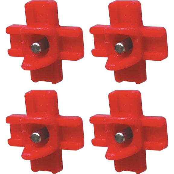 Farm Innovators RN-4 Horizontal Side Mount Poultry Watering Nipples 4 Pack