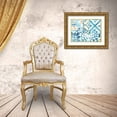 thumbnail image 3 of Vess, June Erica 14x12 Gold Ornate Wood Framed with Double Matting Museum Art Print Titled - Medallion Medley Collection A, 3 of 4