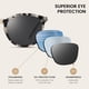 thumbnail image 4 of Gafas de Sol DUCO Retro Redondas Polarizadas UV400 para Mujer DC1230, 4 of 6