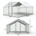 thumbnail image 3 of Vitesse Large Metal Chicken Coop, Walk in Wire Chicken coops Runs, 3 of 6