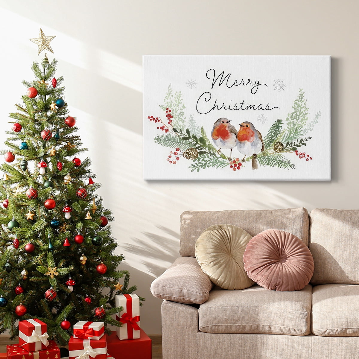 Winter Visitor Collection A- Gallery Wrapped Canvas