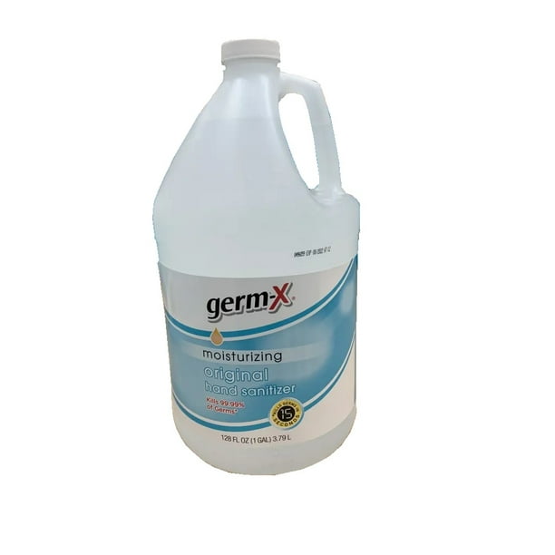 GermX Original Moisturizing Hand Sanitizer, 1 Gallon