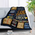 thumbnail image 2 of Teacher Gifts for Women, Teacher Appreciation Gifts Throw Blanket 60" x 50", Best Gifts for Teachers Women Men from Student, Teacher Birthday Gift Ideas, Thank You Gift for Teachers, 2 of 5