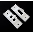 thumbnail image 5 of 2 Pack White Hinge Lock Light Switch Guard Cover - Prevent accidental turning on & off, 5 of 5