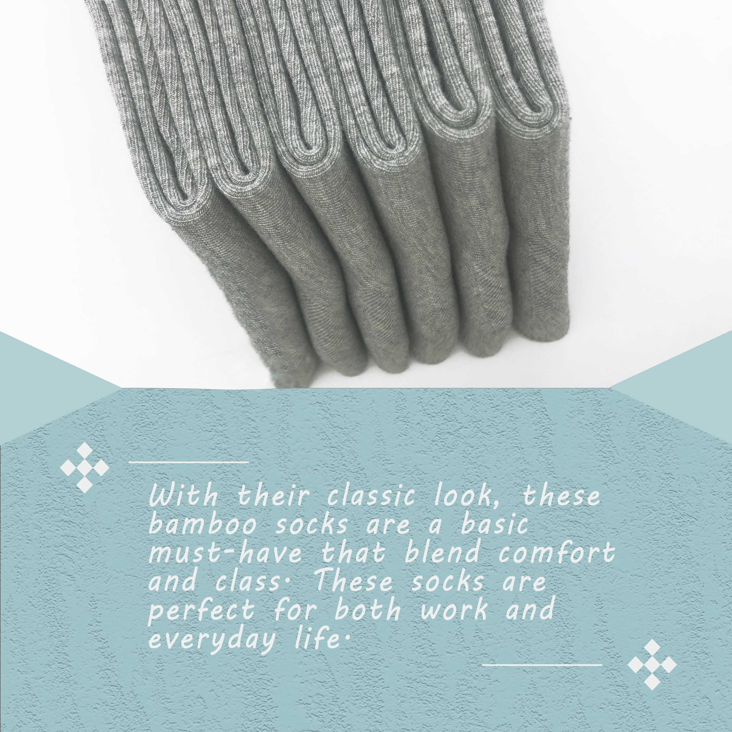Women Thin Socks Bamboo Ankle Silky Quarter Anti Odor Casual Summer Socks 6 Pairs (Gray, US Size 8-11)