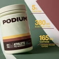 thumbnail image 3 of Podium Nutrition, Athlete Pre Workout Powder, Blue Raspberry, 25 Servings, Beta Alanine and Caffiene for Energy, Gluten Free, Soy Free, Dairy Free,, 3 of 8
