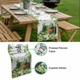 thumbnail image 5 of St. Patrick's Day Table Runner - 108 Inch Long, Kitchen Dining Table Runner Dresser Scarves, Lucky Shamrocks Boots Books Green Plants Farmhouse Decor for Coffee Tables Wedding Party Banquet, 5 of 8