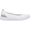thumbnail image 2 of Women's Easy Spirit Glitz Skimmer White/Silver Fabric 11 M, 2 of 5
