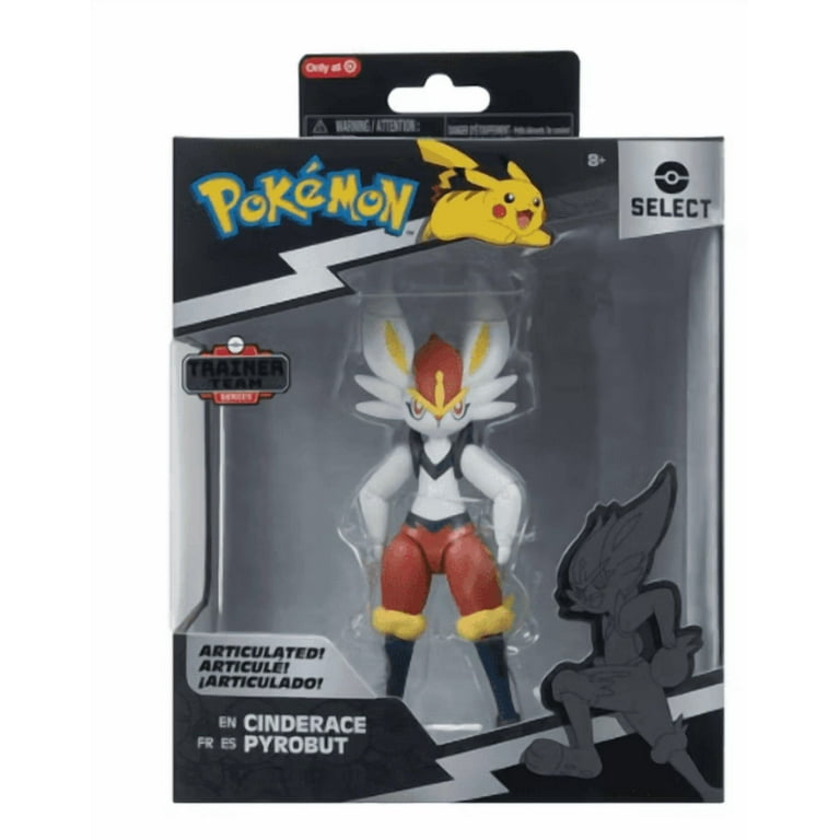 Pokémon Select Cinderace Articulated Action Figure by Jazwares – 6