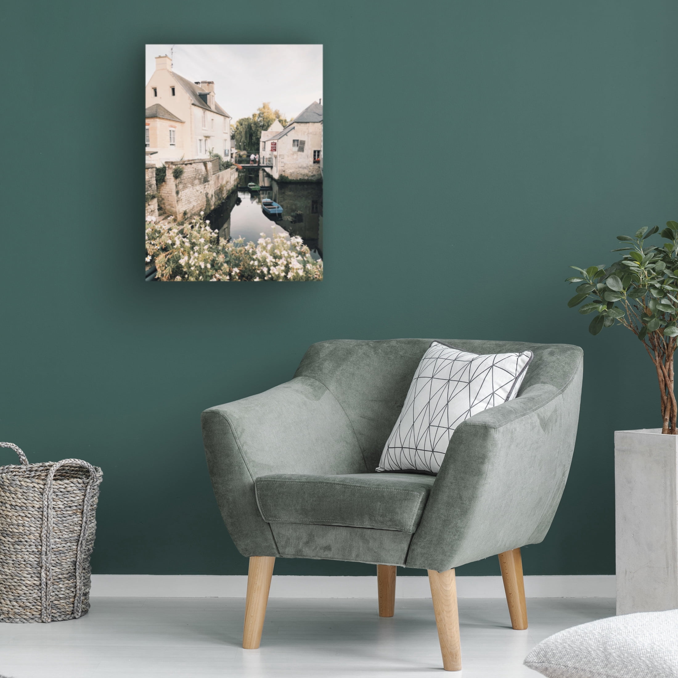 Canvas Wall Art - Krista Broadway 'Bayeux' Wall Art for Living Room, Bedroom, or Office Décor by Trademark Fine Art - 24 x 32 Inches