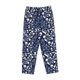 thumbnail image 6 of Uemuo Plant Pattern Women's Wide Leg Palazzo Lounge Pants with Pockets Light Weight Loose Comfy Casual Pajama Pants-XX-Large, 6 of 9