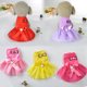 thumbnail image 5 of Methold Ropa para mascotas Chaleco con lazo de gasa Vestido Disfraz Regalo Ropa para mascotas Amarillo XXL, 5 of 6