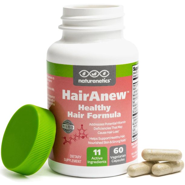 Hairanew Unique Hair Growth Vitamins With Biotin Tested For Hair Skin Nails Women Men