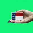 thumbnail image 2 of North Carolina Patch State Flag Embroidered Iron On, 2 of 2