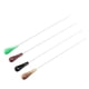 thumbnail image 1 of Batuta de director de música 39cm/15.35 pulgadas de longitud, mango marrón rojo negro verde, batuta de música 4 piezas, 1 of 3
