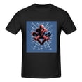 thumbnail image 3 of Spider-Man T-Shirt Col Rond Manches Courtes Mode Athlétique T-Shirt Cadeau pour Hommes Femmes Grand, 3 of 5
