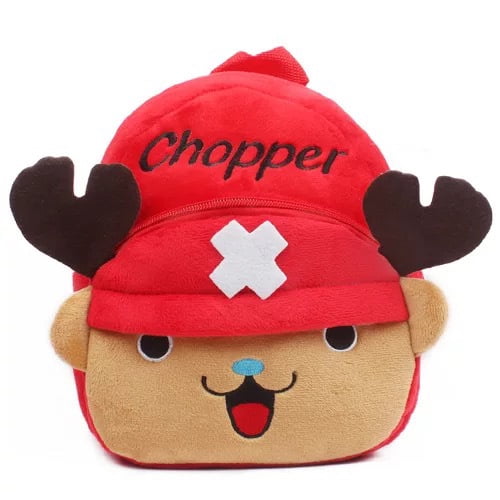 Mochila de felpa JAMW Chopper para niños Mochila escolar Sencillez 23,5*21*10,5 cm