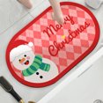thumbnail image 5 of Lilixerw Christmas Bathroom Rugs Christmas Decorations Bathroom Super Soft Bath Mat,Microfiber Bathroom Carpet,Non-Slip Bathroom Mat Washable Bath Rug,2024 New Christmas Decoration, 5 of 7