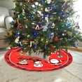 thumbnail image 4 of Nkmbld Christmas Tree Skirt, Christmas Decorations Holiday Seasonal Tree Mat for Xmas Holiday Party Ornaments Decorations Supplies, 4 of 8