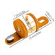 thumbnail image 5 of Car Seat Back Organizer Hook & Cup Holder - Multi-Functional PU Leather Cup Holder Hanging Storage Box, 5 of 5