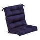 thumbnail image 4 of Cojín para respaldo de silla de exterior, cómodo y suave, ideal para patio, interior y exterior. Azul marino, 4 of 9